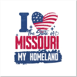 Missouri my homeland Posters and Art